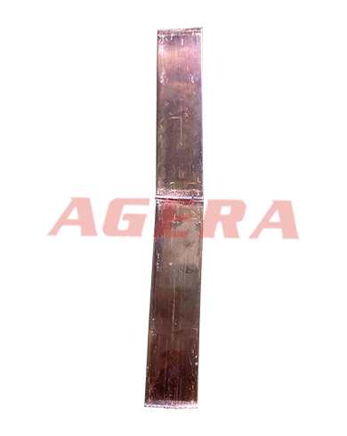 120mm2 铁板对焊样品